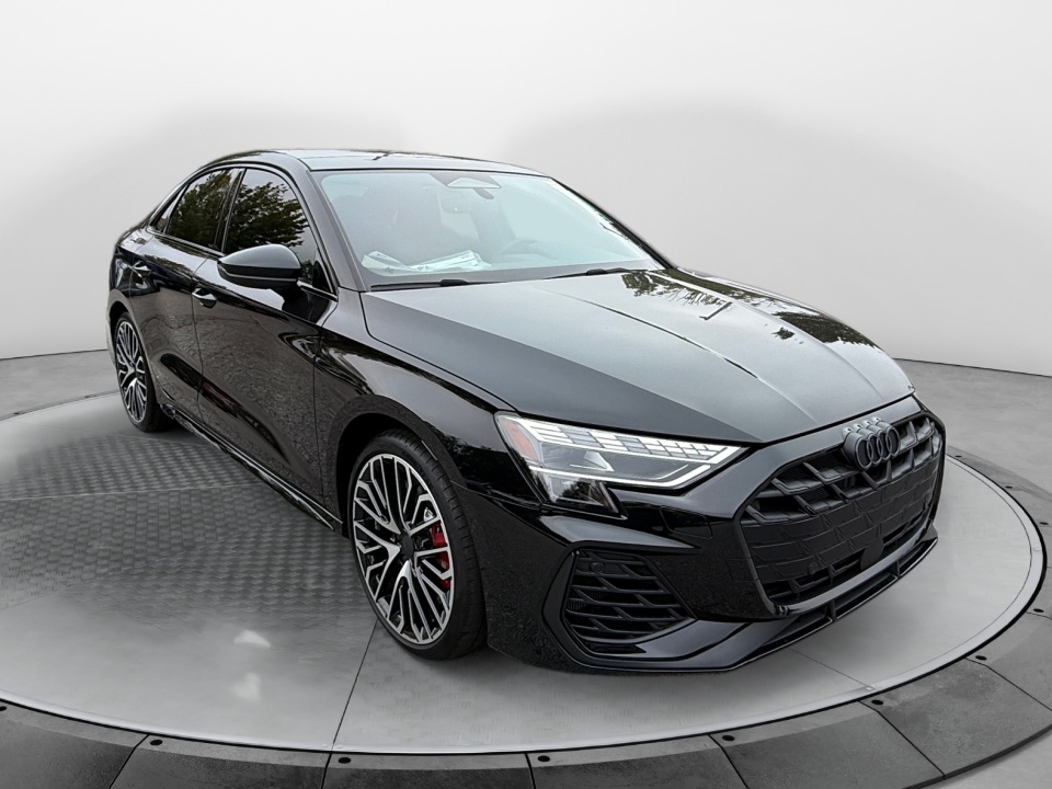 Black 2026 Audi S3 Sedan All-Wheel Drive Automatic