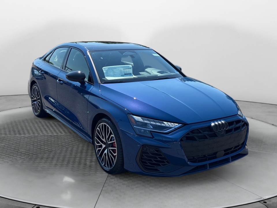 Blue 2026 Audi S3 Sedan All-Wheel Drive Automatic