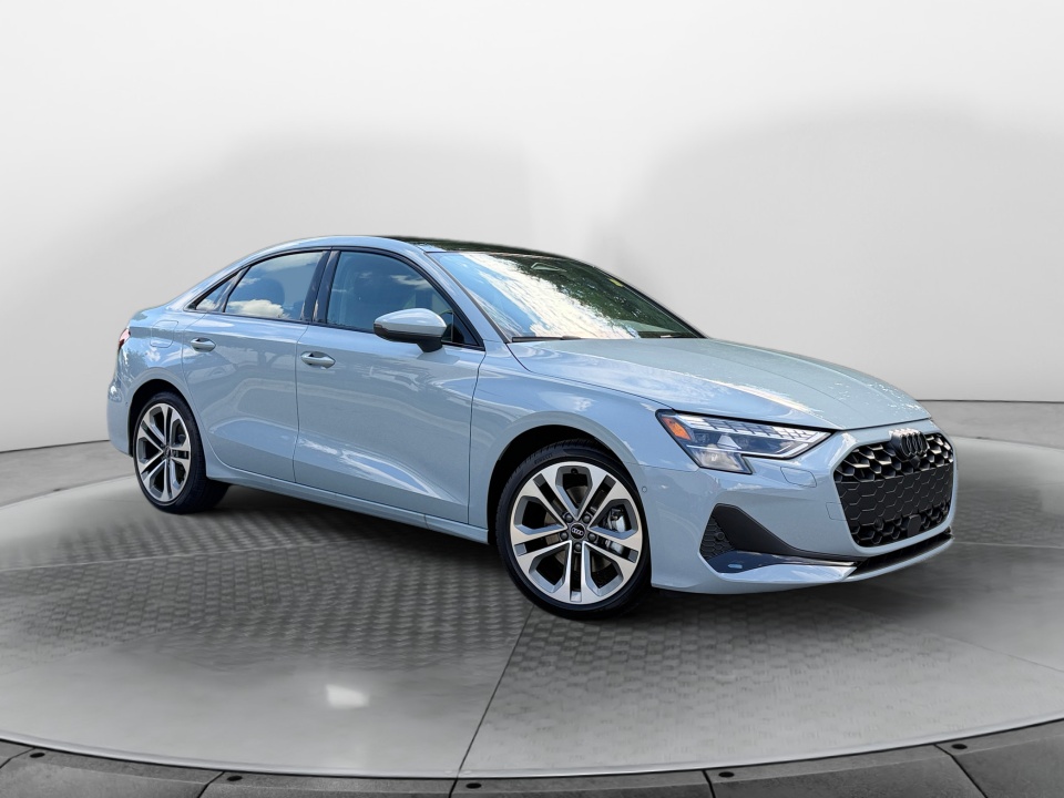 Gray 2026 Audi A3 Sedan All-Wheel Drive Automatic