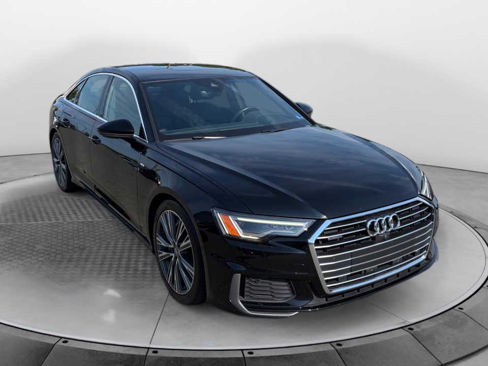 Black 2019 Audi A6 Sedan All-Wheel Drive Automatic