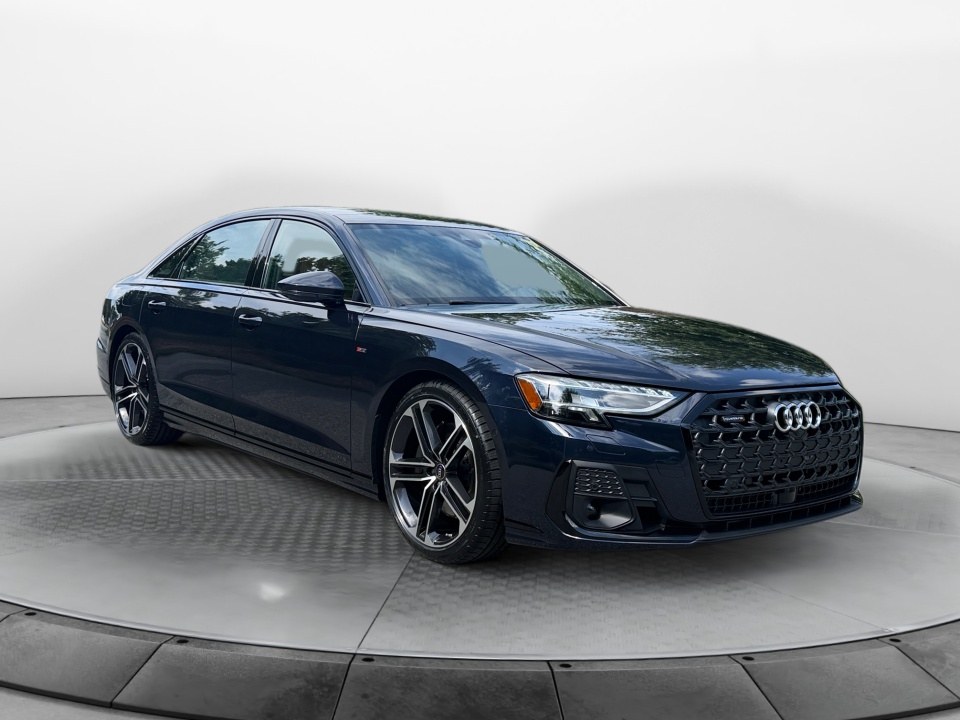 Blue 2026 Audi A8 L quattro 55 TFSI Sedan All-Wheel Drive Automatic