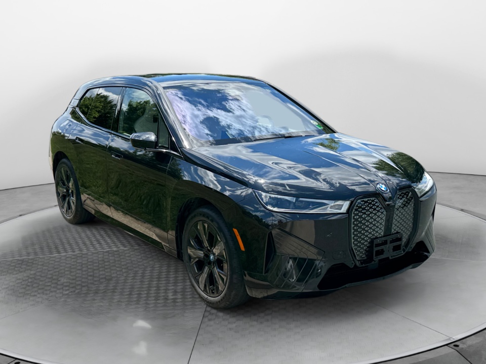 Black 2024 BMW iX SUV / Crossover All-Wheel Drive Automatic