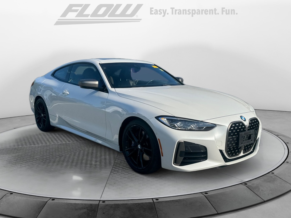 White 2021 BMW 4 Series Coupe All-Wheel Drive Automatic