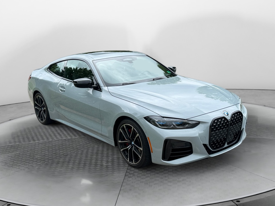 Gray 2024 BMW 4 Series Coupe All-Wheel Drive Automatic