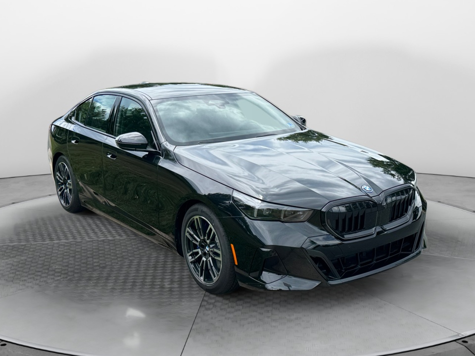 Black 2027 BMW 5 Series Sedan All-Wheel Drive Automatic