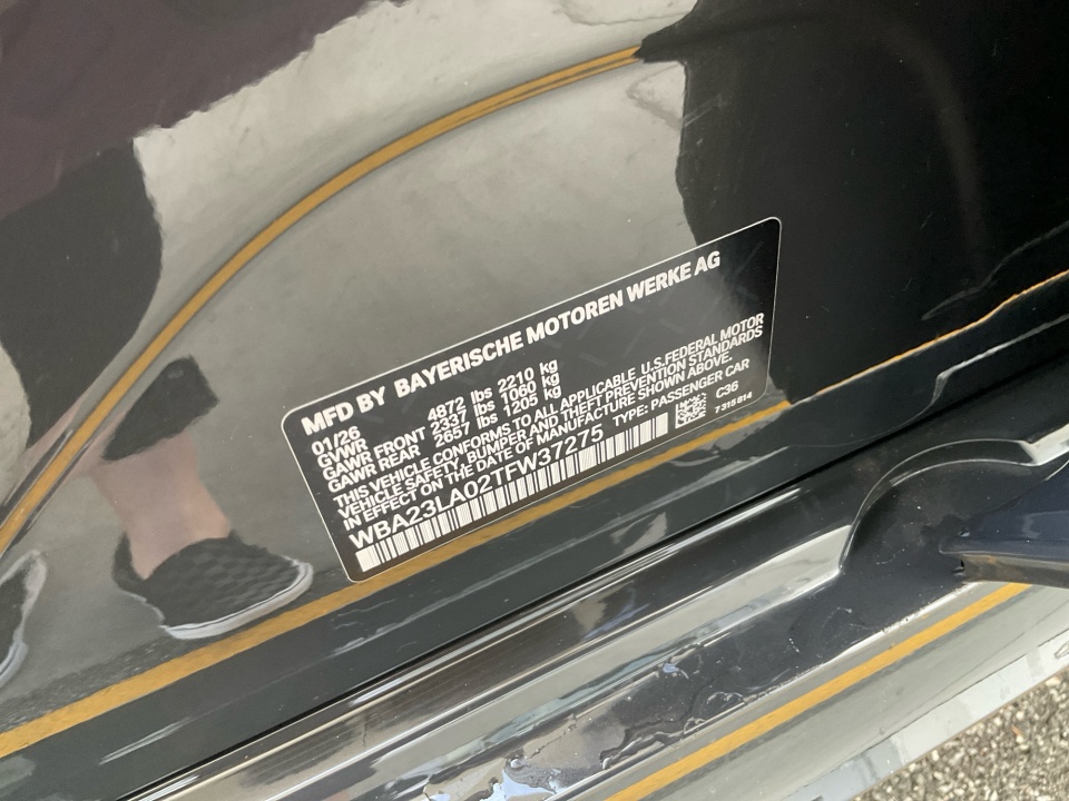 WBA23LA02TFW37275 2026 BMW 330i xDrive