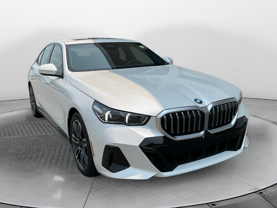 White 2027 BMW 5 Series Sedan All-Wheel Drive Automatic