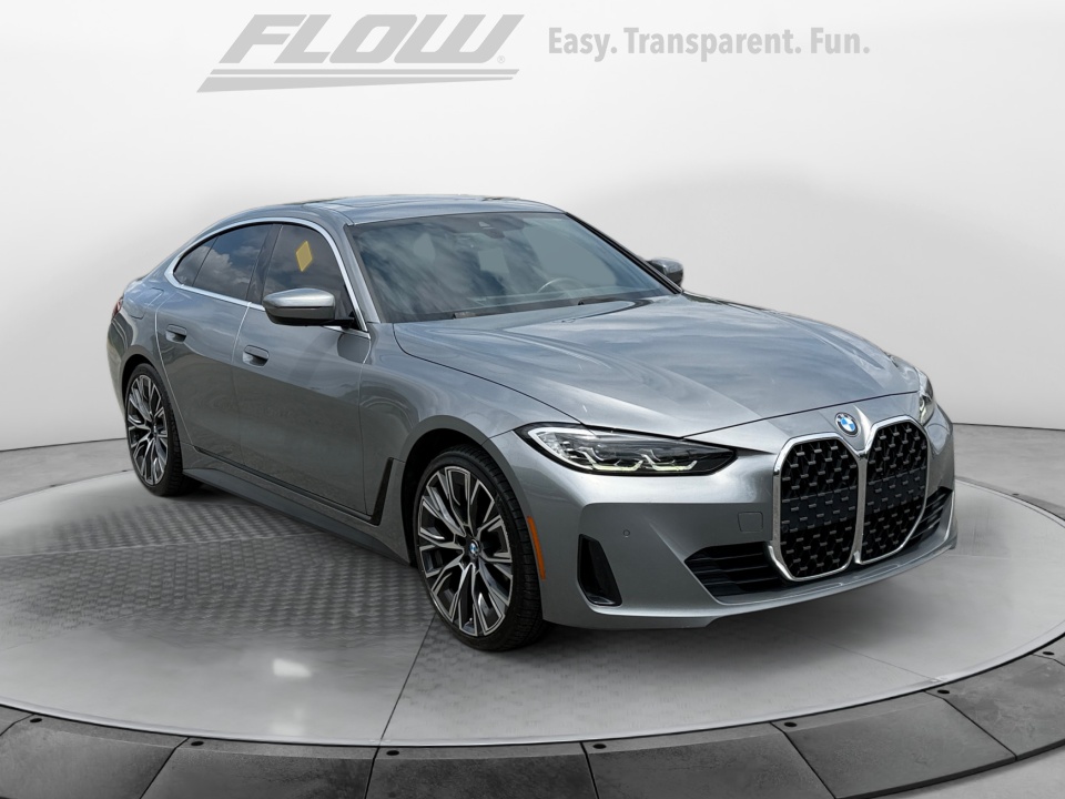 Gray 2024 BMW 4 Series Coupe Rear-Wheel Drive Automatic