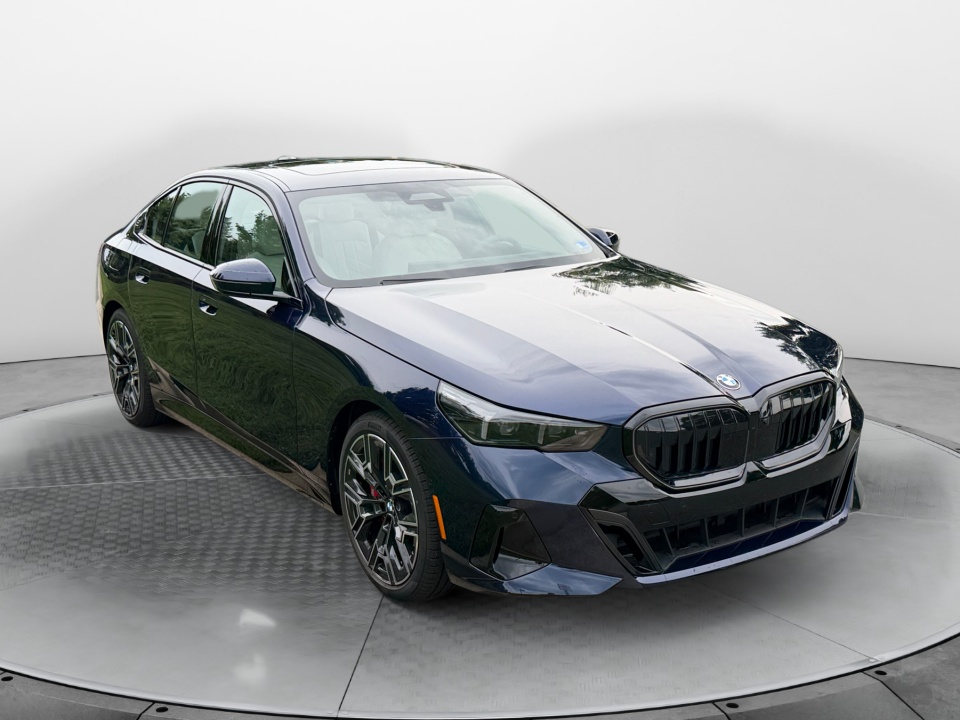 Blue 2027 BMW 5 Series Sedan All-Wheel Drive Automatic