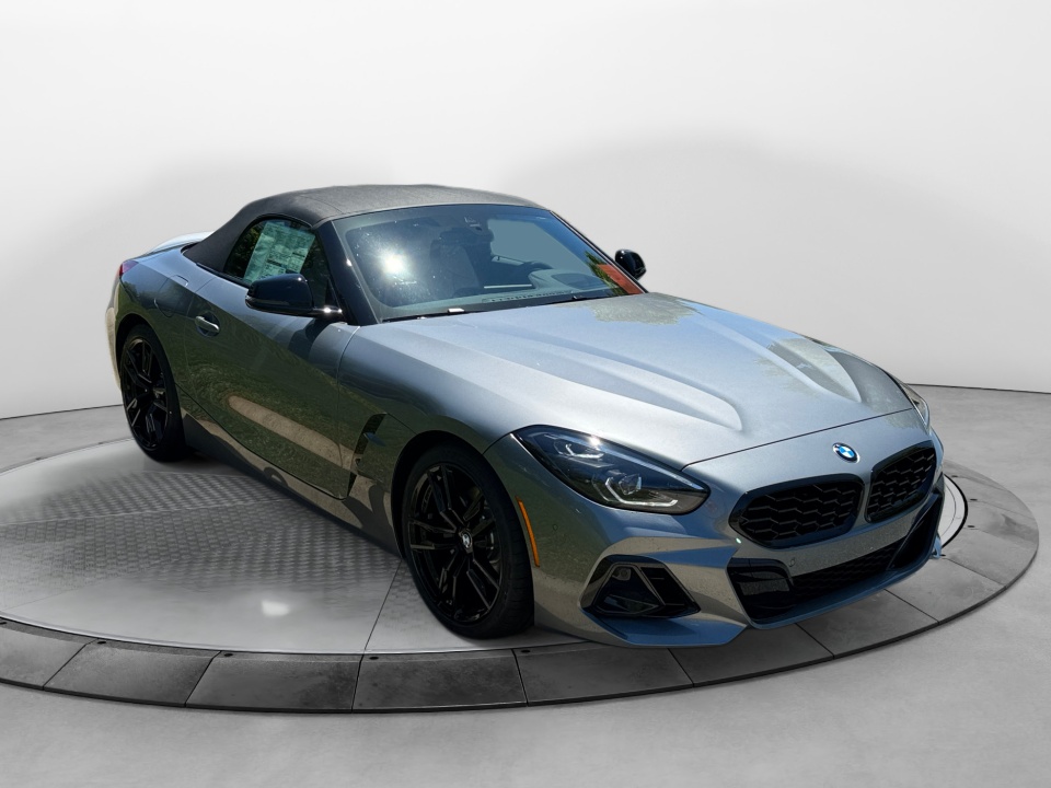 Gray 2026 BMW Z4 sDrive30i RWD Convertible Rear-Wheel Drive Automatic
