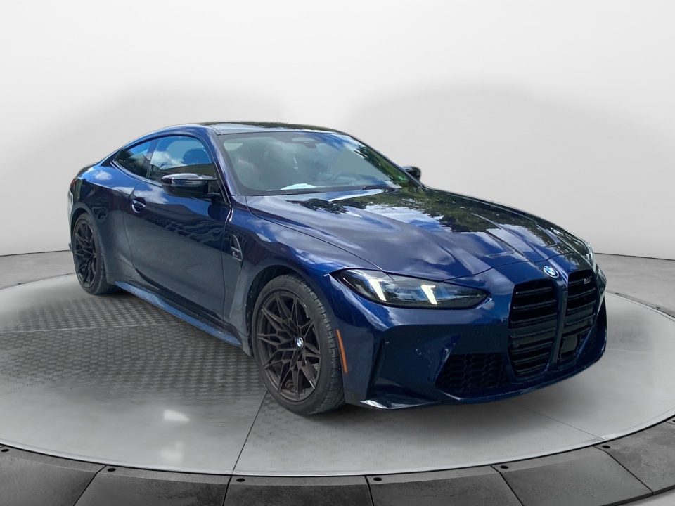 Blue 2026 BMW M4 Coupe All-Wheel Drive Automatic