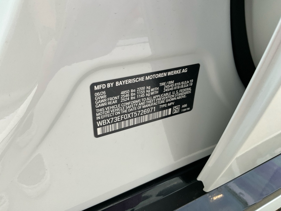WBX73EF0XT5726971 2026 BMW X1 xDrive28i
