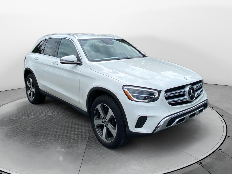 White 2020 Mercedes-Benz GLC SUV / Crossover Rear-Wheel Drive Automatic