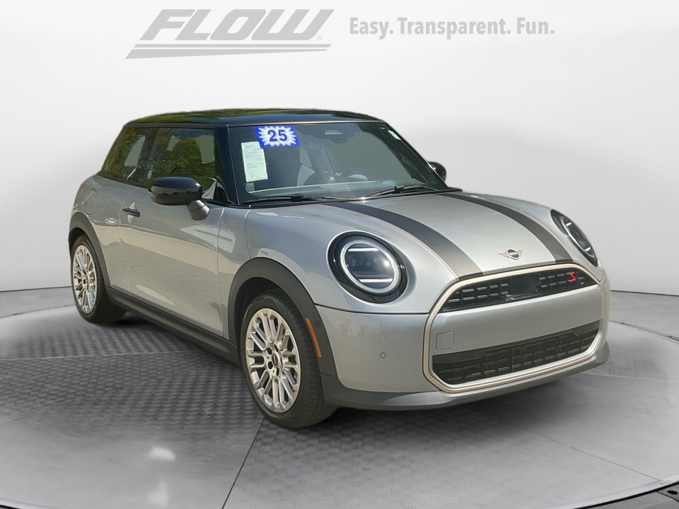 Gray 2025 MINI Cooper S 2-Door Hatchback FWD Hatchback Front-Wheel Drive Automatic