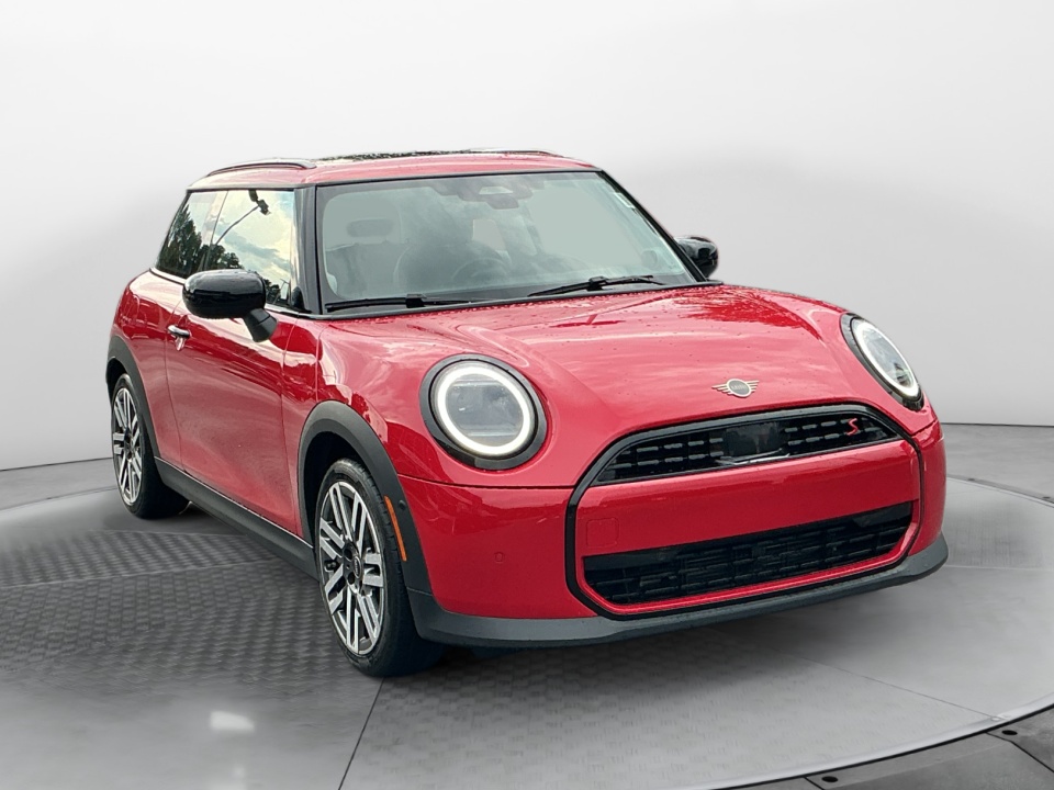 Red 2025 MINI Cooper Hatchback Front-Wheel Drive Automatic