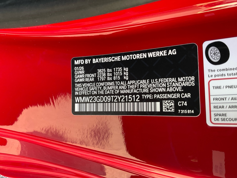 WMW23GD09T2Y21512 2026 MINI Hardtop Cooper S