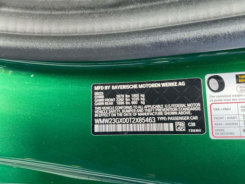 WMW23GX00T2X85463 2026 MINI Convertible Cooper S