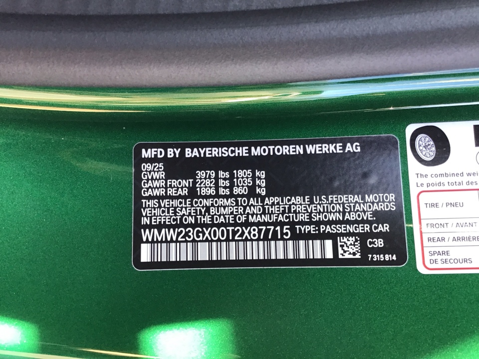 WMW23GX00T2X87715 2026 MINI Convertible Cooper S