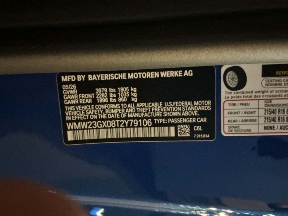 WMW23GX08T2Y79106 2026 MINI Convertible Cooper S