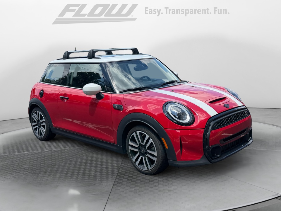 Red 2023 MINI Cooper Hatchback Front-Wheel Drive Automatic