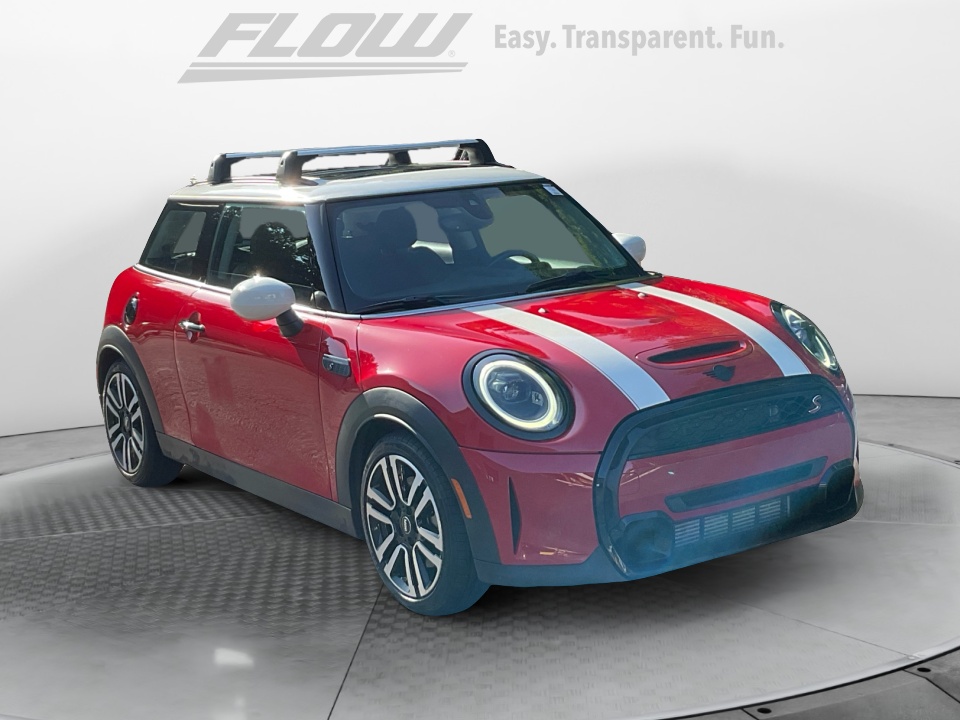 Red 2023 MINI Cooper Hatchback Front-Wheel Drive Automatic