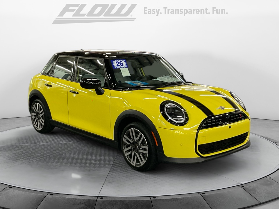 Yellow 2026 MINI Cooper Hatchback Front-Wheel Drive Automatic