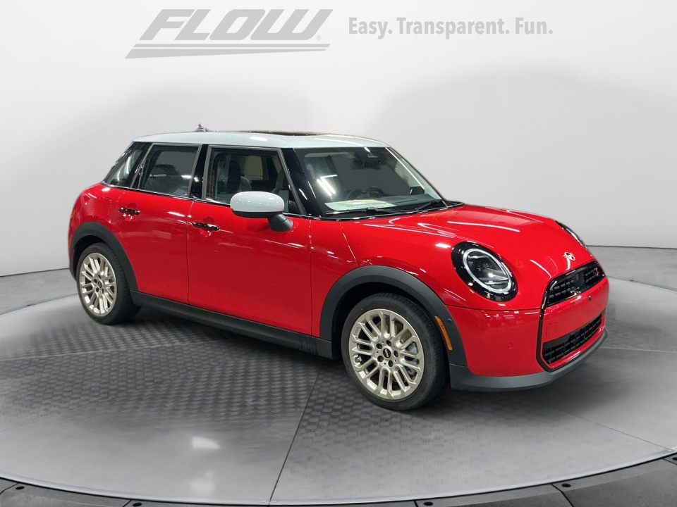 Red 2026 MINI Cooper Hatchback Front-Wheel Drive Automatic