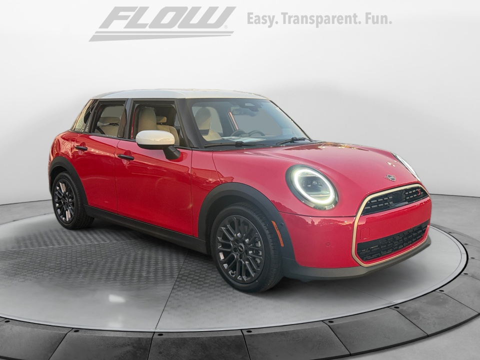 Red 2026 MINI Cooper Hatchback Front-Wheel Drive Automatic