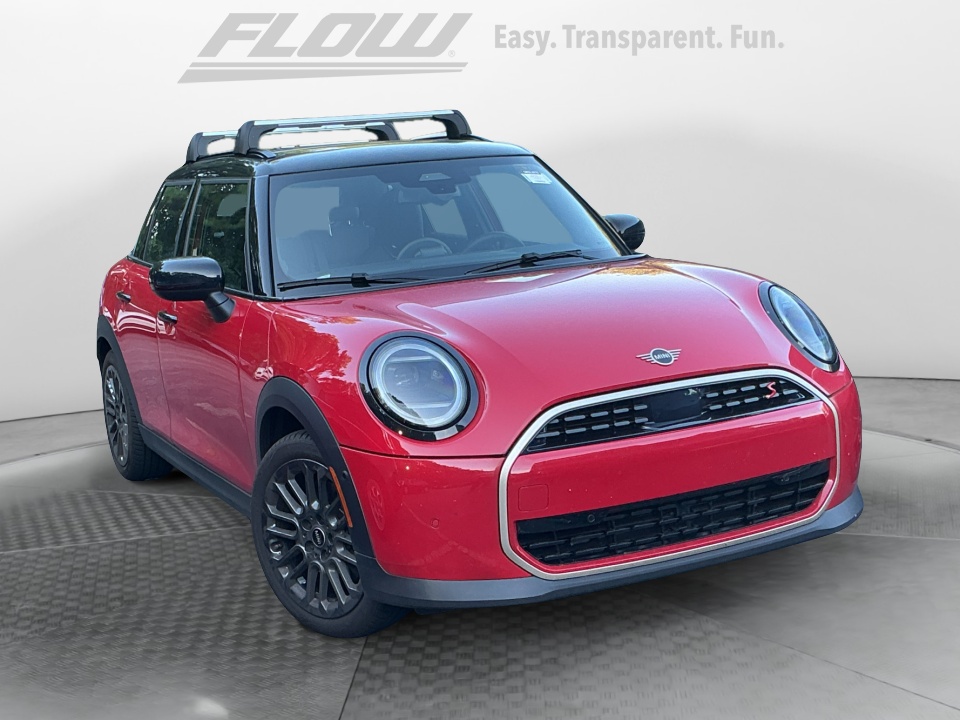 Red 2026 MINI Cooper Hatchback Front-Wheel Drive Automatic