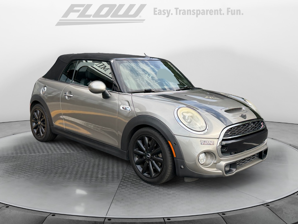 Silver 2018 MINI Cooper S Convertible FWD Convertible Front-Wheel Drive Manual