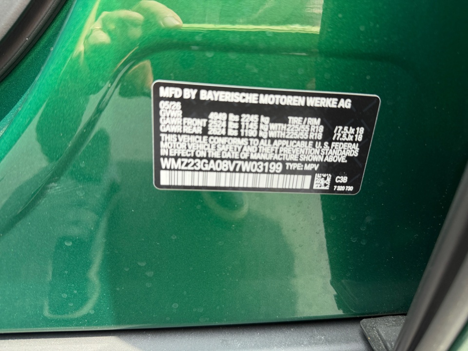 WMZ23GA08V7W03199 2027 MINI Countryman S