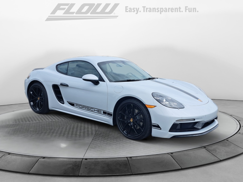 White 2024 Porsche 718 Cayman Style Edition RWD Coupe Rear-Wheel Drive Automatic