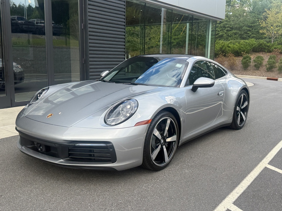 Silver 2024 Porsche 911 Coupe Rear-Wheel Drive Automatic