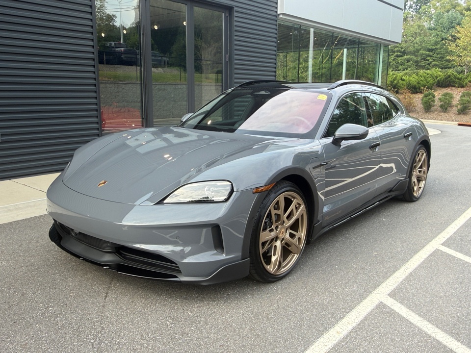 Gray 2026 Porsche Taycan Wagon All-Wheel Drive Automatic