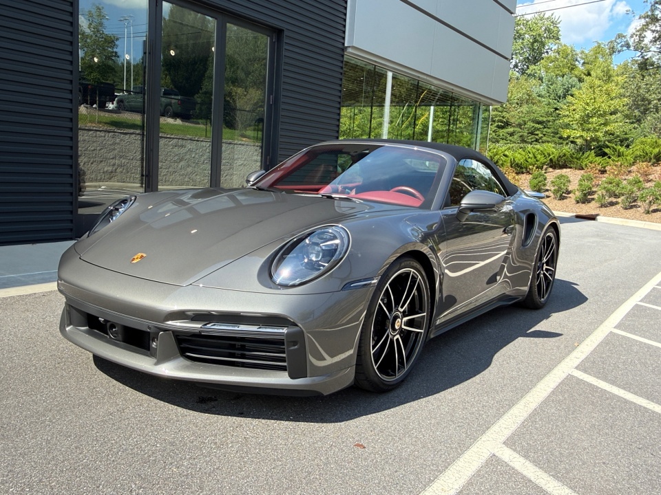 Gray 2024 Porsche 911 Convertible All-Wheel Drive Automatic