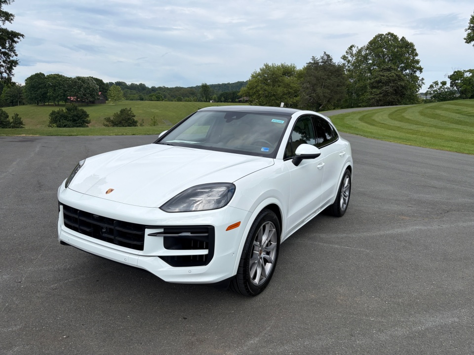 White 2025 Porsche Cayenne Coupe AWD Coupe All-Wheel Drive Automatic