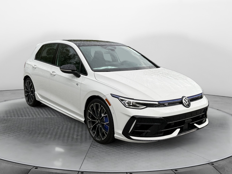 White 2026 Volkswagen Golf R Hatchback All-Wheel Drive Automatic