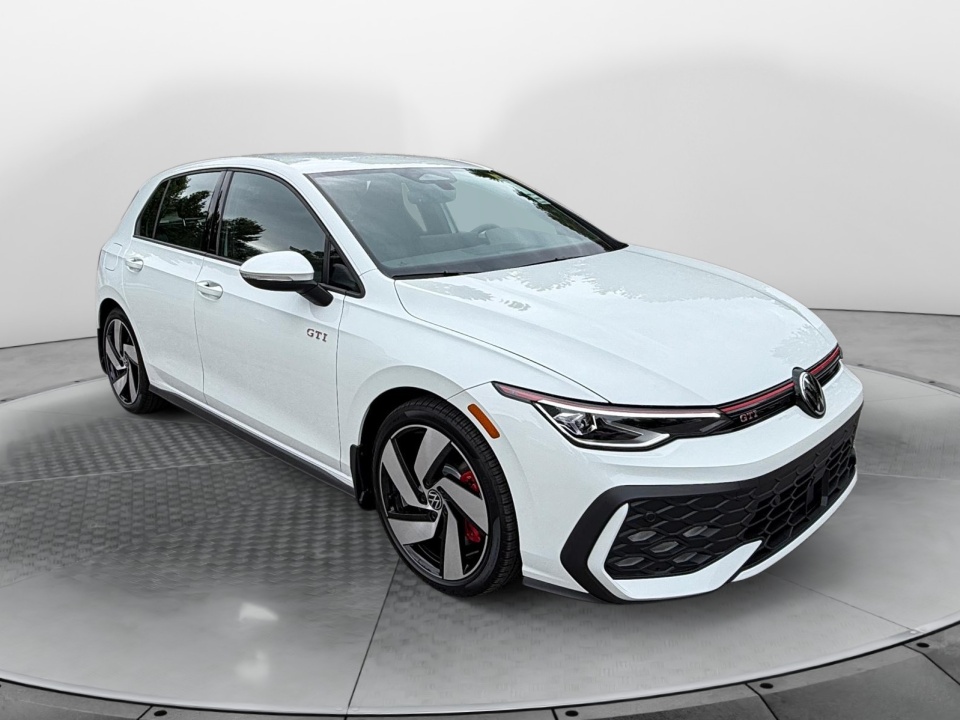 White 2026 Volkswagen Golf GTI Hatchback Front-Wheel Drive Automatic