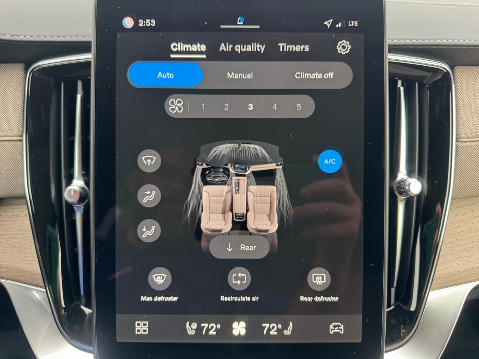 YV4062PF7T1496253 2026 Volvo XC90 Ultra, B6 AWD Gas (mild hybrid), Gasoline, Bright, 7 Seats