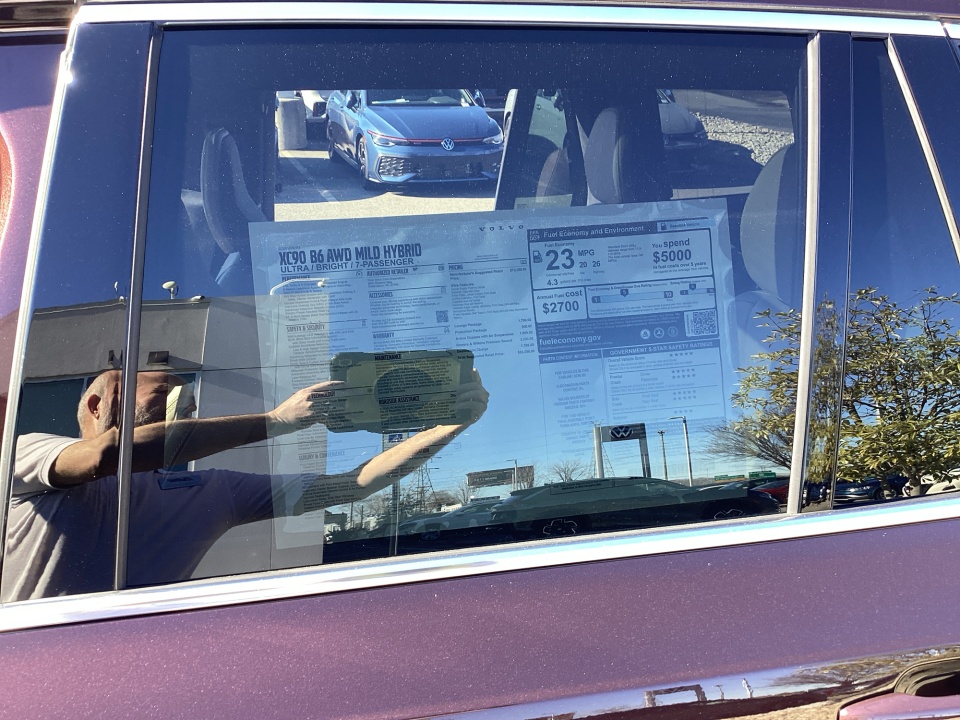 YV4062PF8T1500956 2026 Volvo XC90 Ultra, B6 AWD Gas (mild hybrid), Gasoline, Bright, 7 Seats