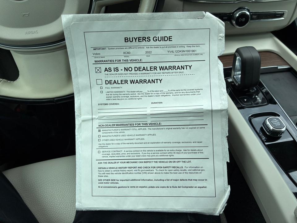 Used 2022 Volvo XC60 SUV