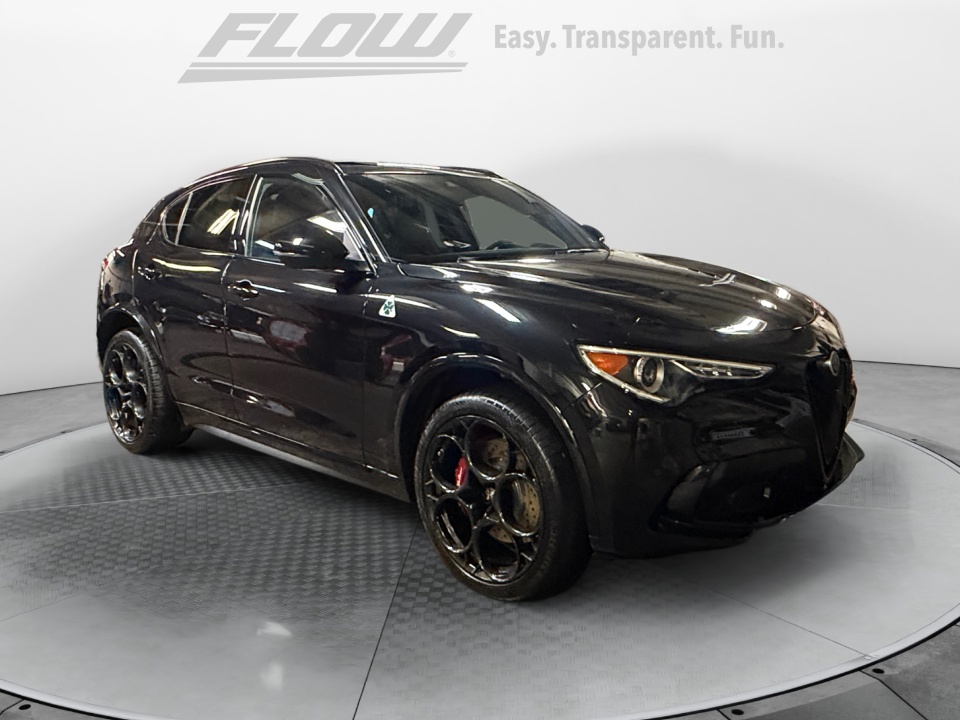 Black 2023 Alfa Romeo Stelvio SUV / Crossover All-Wheel Drive Automatic